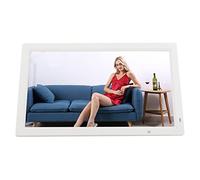 Digital Photo Frame, Body Sensing 24 Inch 100-240V Electronic Album with Remote Control for Office (UK Plug)