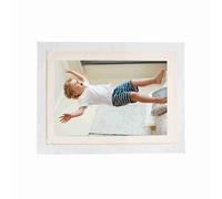 Digital Photo Frame, Digital Photo Frame 1INCH Frameo with Three Traceless Nails for Friends and Family (WHITE)