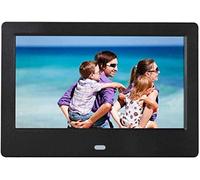 Digital Photo Frame, High-definition LED Multi-functional Electronic Photo Frame, Automatically Adjusts The Display Direction (Black 7 inches)