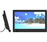 Digital Photo Frame, Human Body Sensing Full-view Electronic Photo Frame Suitable for a Variety Of Scenes (Black)
