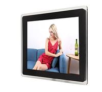 Digital Photo Frame, Smart Digital Photo Frame Support Music Video Image Black Image Preview For Shopping Mall (UK Plug)