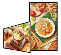 Digital Photo Frame, Ultra-Thin High-Definition Display Screen for Menus and Promotions, Wall-Mounted for Videos and Images