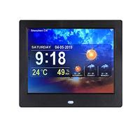 Digital Photo Frame, WiFi Digital Photo Frame, 8-inch Photo Frame with Remote Control, Suitable for Various Scenes (Black 8)