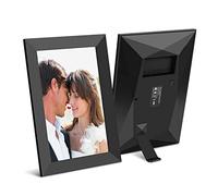 Digital Photo Frame with App, 10.1 Inch Smart Picture Frame with IPS Touch Screen, Auto-Rotate, 16 GB Large HD Display, Share Photos and Videos via App ()