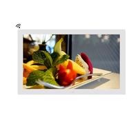 Digital Photo Frame with IPS Full HD Screen, Timer Function, Wall-Mounted for Easy Setup in Living Spaces