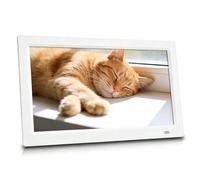 Digital Photo Frame with USB and SD Slots - Remote Control, Video/Music Playback, Calendar/Clock, E-book, Human Motion Sensor, Auto On/Off Feature