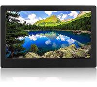 Digital Photo Frames 10 Inch 12 Inch 15 Inch Photo Frame Support Memory Advertising Machine Electronic Album White Black Ad Player Video Player Hd Electronic P (Black 12 Inch)