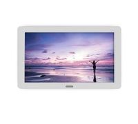 Digital Photo Frames 11.6-inch Smart Makeup Mirror Advertising Player Digital Mirror Type Electronic Photo Album Player Can Be DIY Resolution 1366 * 768 (White)
