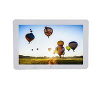 Digital Photo Frames 12-inch Widescreen High-Definition LED with Human Body Induction Digital Electronic Album Advertising Machine Resolution 1280 * 800 (White)