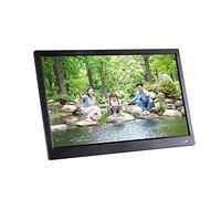 Digital Photo Frames 12-inch WiFi digital photo album Full viewing angle IPS screen network version Multimedia player advertising display stand 1920 * 1080 resolution 1RM 8GB memory (White Black)