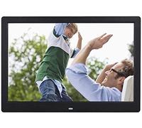 Digital Photo Frames 13 Inch Widescreen Hd Video Player Wall-Mounted Support Music, Video, Picture Playback Support Sd, Tf, U Disk (Black)
