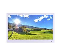 Digital Photo Frames 15.6-inch Screen 1920 x 1080 Electronic Album HD Advertising Machine Digital Picture Frame System Split-screen Carousel Horizontal and Vertical Screen Switchin (White 15.6 inch)