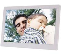 Digital Photo Frames 17.3 Inch Ips Screen 1920 * 1080 Pixels 16:10 Screen Ratio 1080P Hd Video/Background Music/Slide Show, Hdmi Input (White)