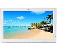Digital Photo Frames 21.5 Inch Hd 1920 × 1080 Resolution Electronic Photo Album Mirror Advertising Machine Video Player Wall Hanging Machine Clock Calendar Black And White Photo Frame (White Color)