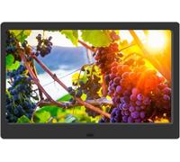 Digital Photo Frames 21.5In Digital Photo Frame With 1280X800 Ips Screen, Auto Rotation, Slide Show,Music/Video Player Calendar Easy Setup (Black)