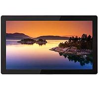 Digital Photo Frames 32-Inch High-Definition Electronic Album Advertising Player Video Player Monitor Wall Mount Music Player Black Photo Frame Infrared Remote Control (Black 32 Inches)