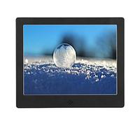 Digital Photo Frames 8-inch home, 1024 * 768 resolution high-definition wall-mounted advertising machine, 4 colors to choose from Decorative Gift