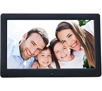 Digital Photo Frames 8 Inches, Ips Widescreen, High Definition 1280 * 720 Resolution, Support Clock, Calendar, Usb Drive, Sd Card (Black)