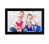 Digital Photo Frames Smart Wifi 10 inches high-definition IPS LCD display, image 1280 * 800, 1080P video, 16GB storage, email photos at any location, automatic rotation, touch screen display