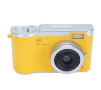 Digital Photography Camera 1080P 48MP 2.4 Inch HD Display 8X Electronic Zoom Video Camera (Yellow)