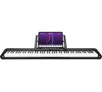 Digital Piano 88 Key with Semi-Weighted Keys, 88 Key Keyboard Piano for Beginner, with Power Adapter, Sustain Pedal, Bluetooth, MIDI, for at Home/Stage