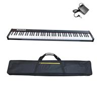 Digital Piano 88 Keys Portable 128 Tones Electronic Piano Digital Keyboard For Travel