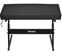 Digital Piano Keyboard and Portable Arranger Keyboards Dust Cover, Elastic Fabric, Digital Piano Keyboards Cover for Most Brands Digital Piano Keyboard (76 Keys Cover)
