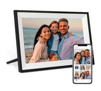 Digital Picture Frame 10.1 Inch Large Digital Photo Frame with 1280 * 800 IPS Full HD Touchscreen, Humblestead 32GB WiFi Smart Frame Share Photos and Videos via AiMOR App, Black