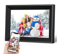Digital Picture Frame, 10.1'' WiFi Electronic Smart Photo Frames, IPS Touch Screen, 16GB Storage, Intelligent Control, Auto-Rotate, Share Photos/Videos Instantly & Remotely, Gifts for Family Parents