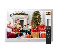 Digital Picture Frame 12 Inch Electronic Picture Frame Metal High Resolution IPS Widescreen Display Calendar / Photo / Video Digital Picture Frame Large Supports SD Card and USB with Remote Control