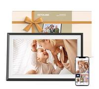 Digital Picture Frame, 15.6 Inch WiFi Digital Photo Frame with Gift Set, 1920 * 1080 IPS HD Touch Screen, 32GB for Tabletop & Wall-Mounted, Share Picture Video, Birthday, Halloween