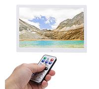 Digital Picture Frame, 15 Inch Digital Photo Frame with 1280x800 HD LED Screen and Remote Control, Electronic Picture Frame Supports 16GB Storage & 720P Video, for Friends and Family(UK)