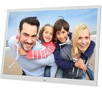 Digital Picture Frame, 17 inch Digital Photo Frame,1440 * 900 HD IPS Display, Support Photo, Music, Calendar with Built in Speakers with Remote Control (Spacesilver)