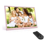 Digital Picture Frame 17 inch Digital Photo Frame1440 * 900 HD IPS Display Support Photo Music Calendar with Built-in Speakers with Remote Control,RosLCY1205old