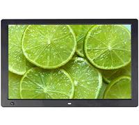 Digital Picture Frame 17 inch Electronic Photo Frame Advertising Machine Business Display Stand Advertising Machine HD Advertising Machine Multimedia Digital Photo Frame (Black 17 inches)