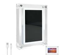 Digital Picture Frame, 7 Inch Video Picture Frame, Acrylic Frames Design, Built in 4GB Memory, Perfect for Home Decor And Heartfelt Gifts, Valentine's Day Easter