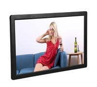 Digital Picture Frame, Background Music 100 to 240 V 1080p HD Smart Digital Picture Frames Several Slide Show Effects 27 -BCH -IPS with Remote Control for Home (UK Plug)