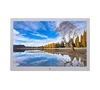Digital Picture Frame, Digital Frame 17 Inch Digital Photo Frame LED Electronic Photo Album Black/silver/pink/gold Advertising Player, Resolution 1440x900P, Support Calendar, Clock