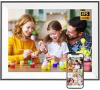 Digital Picture Frame Large-Digital-Photo-Frame - 16.2" Dual-WiFi Digital Frame, IPS Touch Screen, Wall Mounted, Full Function, Share Photo Video via App Email, Free Cloud Storage, Gift for Mom Dad