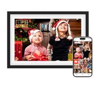 Digital Picture Frame WiFi, 10.1 Inch WiFi Digital Picture Frame with 1280x800 IPS HD Touch Screen, Smart Digital Photo Frame with 32GB Storage, Wall Mountable, Auto-Rotate, Warmest Gifts for Mom