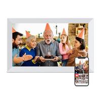Digital Picture Frame WiFi, 15.6 Inch Frameo Digital Photo Frame, 32GB Memory, 1920*1080 IPS HD Touch Screen, Auto-Rotate, Share Pictures Video Instantly, Gift for Mom, Wedding, Birthday, Anniversary