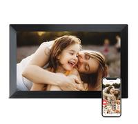 Digital Picture Frame WiFi, 15.6 Inch Frameo Digital Photo Frame, 32GB Memory, 1920*1080 IPS HD Touch Screen, Auto-Rotate, Share Pictures Video Instantly, Gift for Mom, Wedding, Birthday, Anniversary