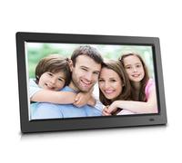 Digital Picture Frame With Remote Control - USB/SD Slots, Plays Video/Music/Photo, Calendar/Clock/E-book, Motion Sensor, Auto On/Off, Power-Off Memory, Digital Photo Frame No Wifi Needed(Black,32in)