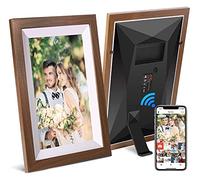 Digital Picture Frames 10. 1 Inch 16GB Smart WiFi Digital Photo Frame Danish Design Frameo App Send Photos or Small Videos from Anywhere Touchscreen IPS 1280x800 LCD Panel Portrait and Landscape phot