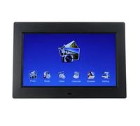 Digital Picture Frames 10.1 Inch LED Digital Photo Frame 1024x600 Resolution Electronic Album Calendar Electronic Picture Frames (Color : Black, Size : 10.1 Inch) (Black 10.1 Inch)