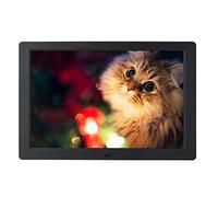 Digital Picture Frames 12/15.4 Inch 1280 * 800 Resolution Remote Control Smart Electronics Photo Frame LCD Display Electronic Picture Frames (Color : Black, Size : 15.4 inch) (Black 12 inch)