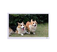 Digital Picture Frames 15.6 Inch 1080P HD Digital Photo Picture Frame Portable Monitor Screen Movie Player Electronic Picture Frames (Color : Black, Size : 15.6 inch) (White 15.6 inch)