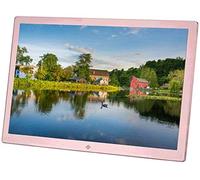 Digital Picture Frames 17 inch HDMI HD Advertising Player with 1400x900 High Resolution 16:9 FHD IPS Screen Image Preview 1080P Video photo frame digital,Rose Gold-17