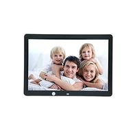 Digital Picture Frames Hi-Res Display Electronic Photo Frame 15.4 Inch Display Video Music Electronic Album Support Thumb USB Drive SD Card Electronic Picture Frames (Black 15.4 inch)