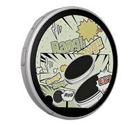 Digital Pin-1.7" Smart Magnetic Badge, High-Res Touch Screen Photo Button, Wireless Name Tag, Wearable Brand Display, Business Convention & Nurse ID | For Employee Branding